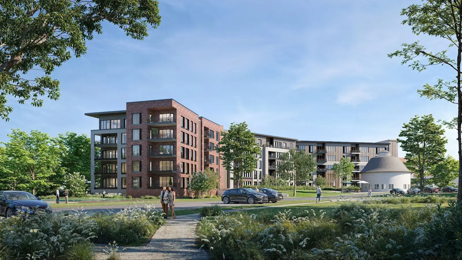 Rendering of The Moorings Independent Living Expansion